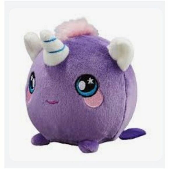 Squeezamals Kate the Unicorn 3.5" Super-Squishy Foam Stuffed Animal - Picture 1 of 5